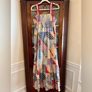 Hunter Bell Patchwork Dress size L